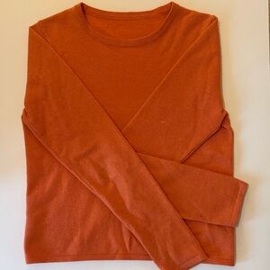 Women's Orange Sweater